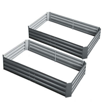 High quality cheap price galvanized steel raised planter